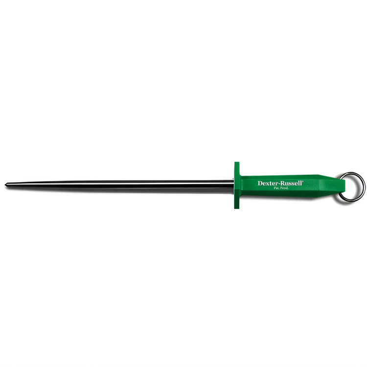 Product image #1 for Traditional 10-Inch Rough Honing Steel with Polypropylene Handle and Hanging Ring