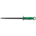 Thumbnail image #1 for Traditional 10-Inch Rough Honing Steel with Polypropylene Handle and Hanging Ring