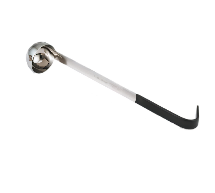 Product image #1 for Vollrath Jacob's Pride 1 oz Black Kool-Touch Stainless Steel One-Piece Heavy-Duty Ladle