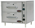 Thumbnail image #1 for RedHots 2-Drawer Wide Freestanding Warming Drawer Unit, 120V, Stainless Steel