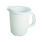 Thumbnail image #1 for CFS Brands Chill-It CI7025 Insulated Beverage Pitcher, 60 oz, Polycarbonate, White