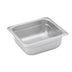 Thumbnail image #1 for Winco 1/6 Size 22 Gauge Heavy Weight Anti-Jamming Solid Stainless Steel Steam Table Pan, 2-1/2 Inch Deep