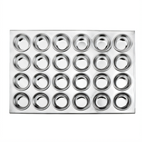 Omcan USA 80629 Cupcake & Muffin Pans Case of 12