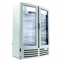 Beverage-Air Marketeer 16.77 Cu. Ft. White Two-Door Reach-In Glass Door Merchandiser