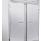 Thumbnail image #1 for Traulsen Spec-Line RDT232WUT-HHS Two-Section Dual-Temperature Reach-In Refrigerator/Freezer, Self-Contained, Stainless Steel, Half-Height Solid Doors