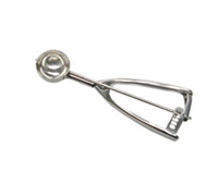 Stainless Steel #40 Ambidextrous Squeeze-Handle Disher/Portioner, 7/8 oz.