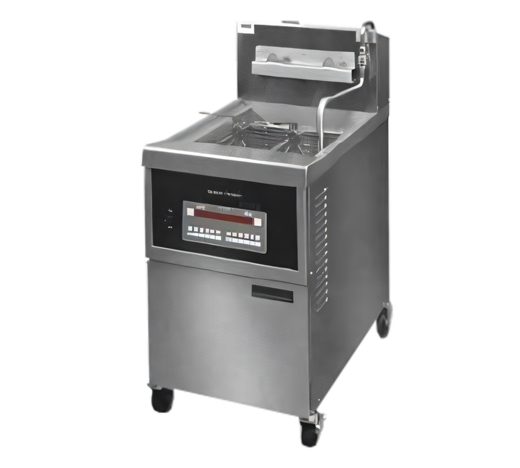 Product image #1 for Henny Penny OFG-341 Gas Open Fryer with Built-In Filter System, 1 Well, 90 lb Fat Capacity