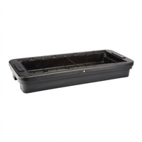 Cambro Versa 5-Foot Tabletop Cold Food Bar Base, Body/Basin Only, Black