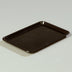 Thumbnail image #1 for Carlisle Standard Rectangular Tip Tray, 6-1/2 x 4-1/2 Inches, Styrene, Black