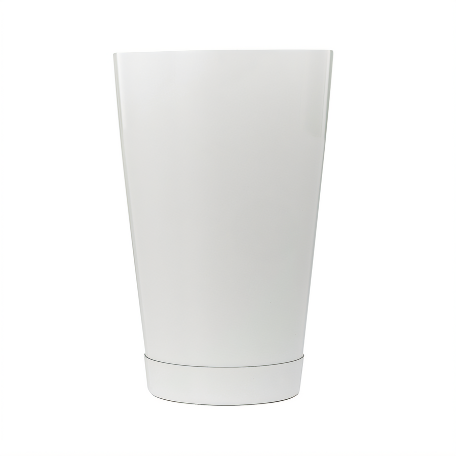 Product image #1 for Barfly 18 oz Stainless Steel Cocktail Shaker with Capped Bottom and White Exterior