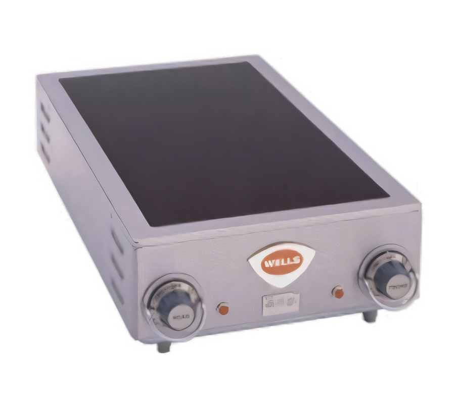 Product image #1 for 14-3/4 Inch Countertop Electric Two-Burner Ceramic Glass Hotplate