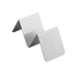 Thumbnail image #1 for Half-Size Brushed Stainless Steel Taco Holder, 1 or 2 Compartments