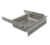 Thumbnail image #1 for Advance Tabco Deluxe Stainless Steel Work Table Drawer with Slides, 15 x 20 x 5 Inch