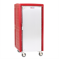 Metro C5 4 Series Full Height Mobile Insulated Transport Cabinet with Insulation Armour Plus and Universal Wire Slides