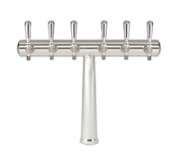 Havana 6-Faucet Countertop Glycol-Cooled Draft Beer Tower