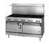Thumbnail image #1 for Jade Range Bistro JBR-12 72-Inch 12-Burner Gas Restaurant Range with Cabinet Base