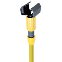 Tough Jaws Yellow Fiberglass Jaw-Style Wet Mop Handle, 1 x 60 Inch