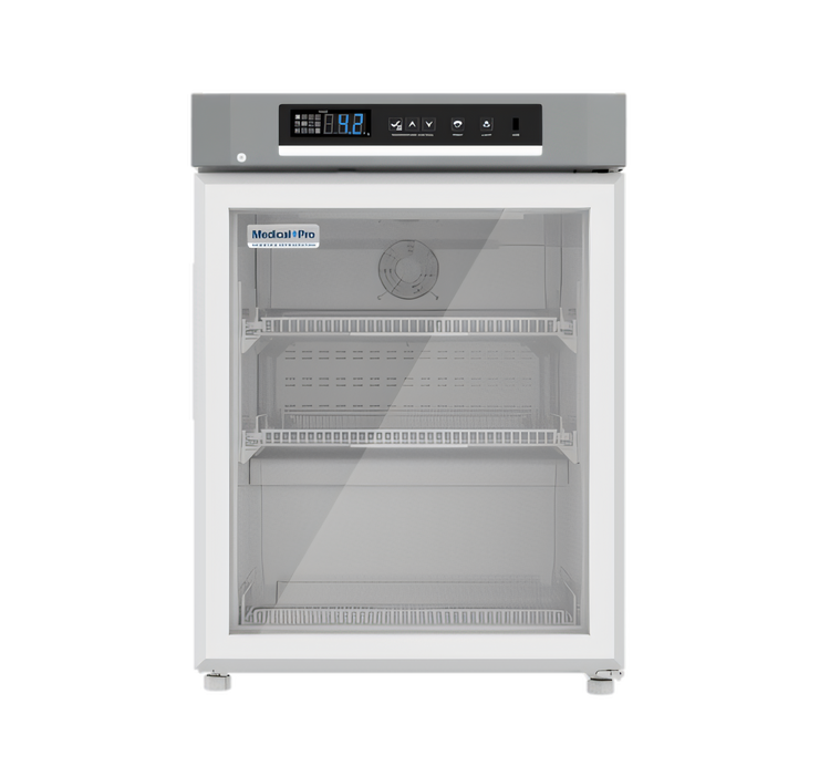 Product image #1 for Medical-Grade Undercounter Single Glass Door Refrigerator, 2.7 Cu. Ft., 110V