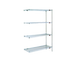 Thumbnail image #1 for EAGLEbrite 4-Tier Add-On Wire Shelving Unit, 60 x 24 x 74 Inches, Zinc Finish