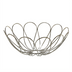 Thumbnail image #1 for American Metalcraft Bloom Round Stainless Steel Serving Basket, 11 Inch