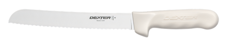 Product image #2 for Dexter Russell Sani-Safe 8-Inch Scalloped Bread Knife with White Polypropylene Handle