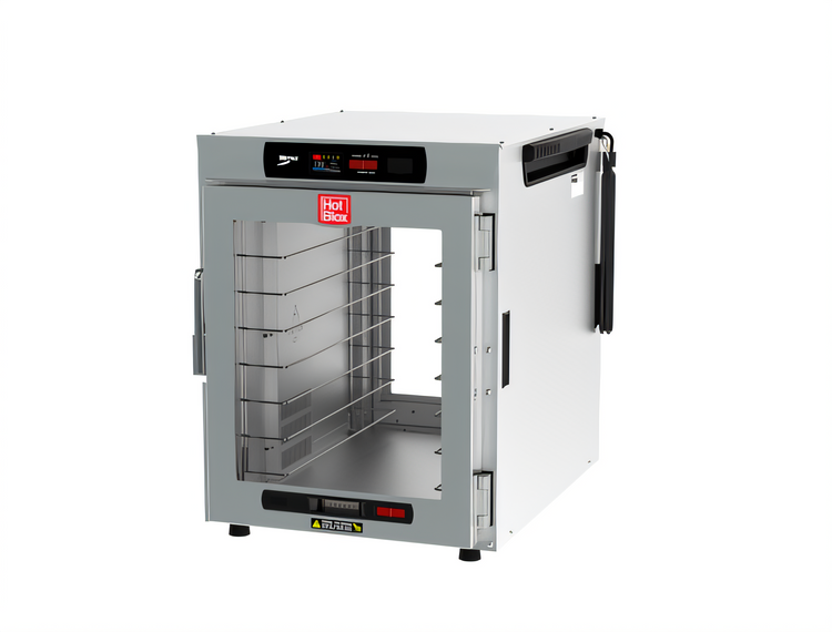 Product image #1 for Metro HotBlox™ Wide 8-Pan Pass-Thru Insulated Holding Cabinet, Digital Touchscreen, Clear Front and Rear Doors, Countertop/Stacking