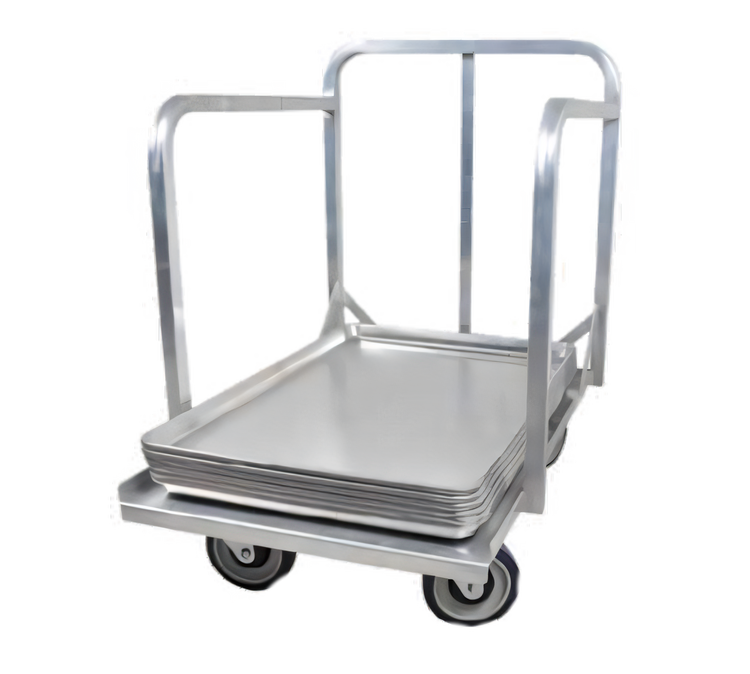 Product image #1 for John Boos Open Frame Single-Stack Bun Pan Truck/Dolly for 18 x 26 or 18 x 13 Pans with Push Handle