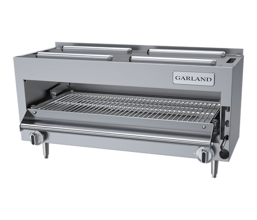 Product image #1 for Garland G Starfire Pro G-Series 34 Inch Infra-Red Gas Salamander Broiler, Countertop with Wall-Mount Option