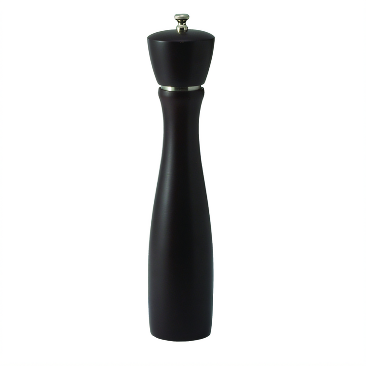 Product image #1 for Winco Maestro Modern 12 Inch Beechwood Pepper Mill with Carbon Steel Grinder