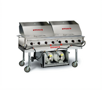 Magicater 60-Inch Transportable Liquid Propane Outdoor Charbroiler with 8 Burners