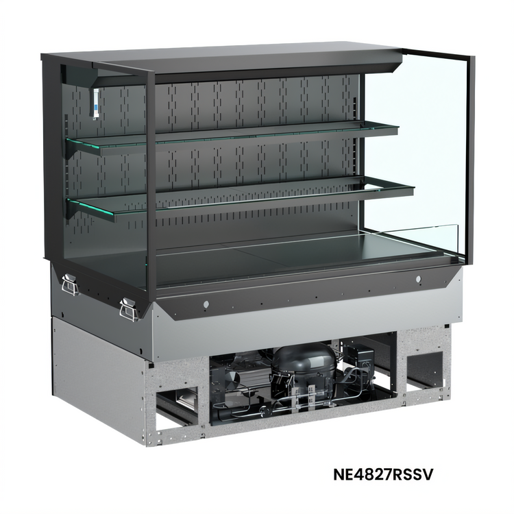 Product image #1 for Reveal® Self-Service Refrigerated Slide-In Counter Case, 47-3/4-Inch Wide, Breeze-E Self-Contained