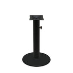 Thumbnail image #1 for Oak Street OD-B22DISC-STD Outdoor Steel Table Disc Base, 22" Diameter, 3" Column, Durafinish