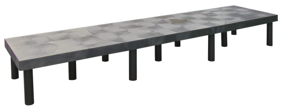 Product image #1 for Quantum Polymer Solid Dunnage Rack, 1800 lb. Capacity, Polyethylene