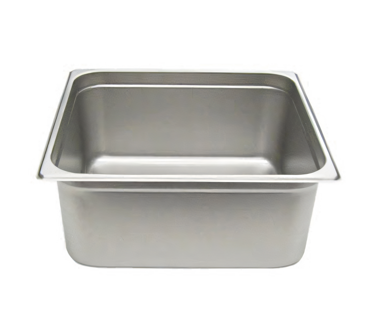 Product image #1 for NestWell Quarter-Size 6-Inch Deep 24-Gauge Solid Stainless Steel Steam Table Pan