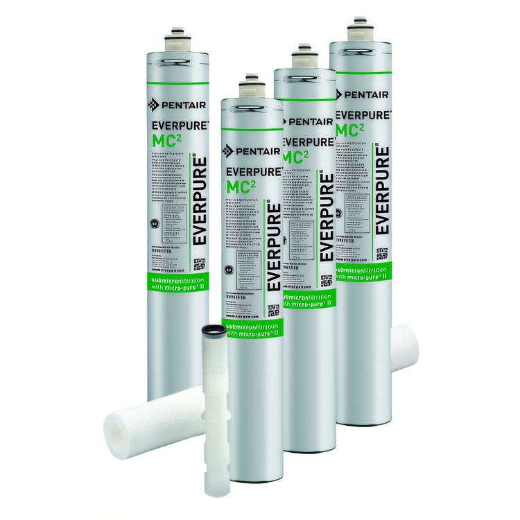 Product image #1 for Everpure Quad-MC² Replacement Water Filter Cartridge Kit for High Flow CSR Systems