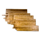 Thumbnail image #1 for American Metalcraft 836 Wood Pizza Peel, 8 x 29-1/2 Inch Blade, 36 Inch Overall Length Case of 6