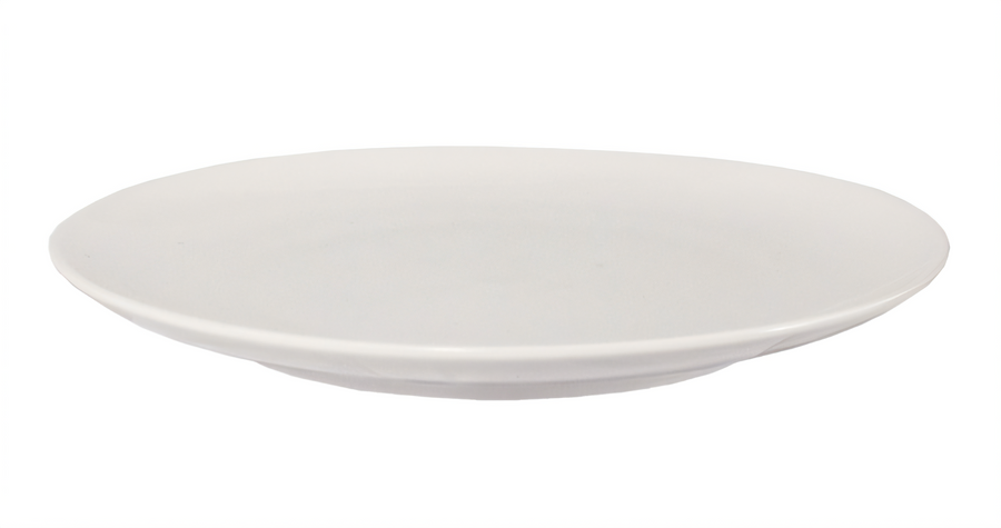 Product image #1 for Semplice 12 Inch Round Pearl White Coupe Plate