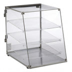 Thumbnail image #1 for Antunes DC-14A-9500711 Countertop 3-Tier Angled-Front Acrylic Pastry Display Case, 18-Muffin Capacity