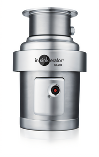 2 HP Commercial Trough-Mount Food Waste Disposer Package with 6-5/8-Inch Inlet and #6 Collar Adaptor