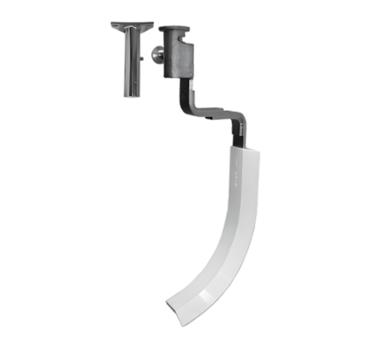 Product image #1 for Globe 25 Qt Planetary Mixer Bowl Scraper Attachment with Mounting Kit