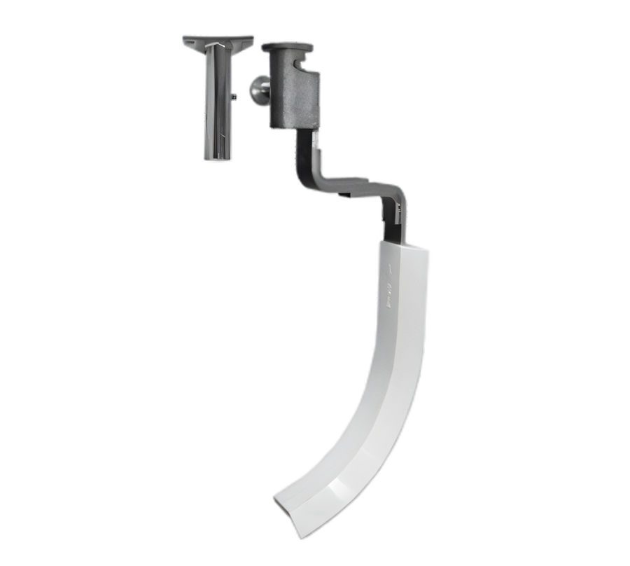 Product image #1 for Globe 25 Qt Planetary Mixer Bowl Scraper Attachment with Mounting Kit