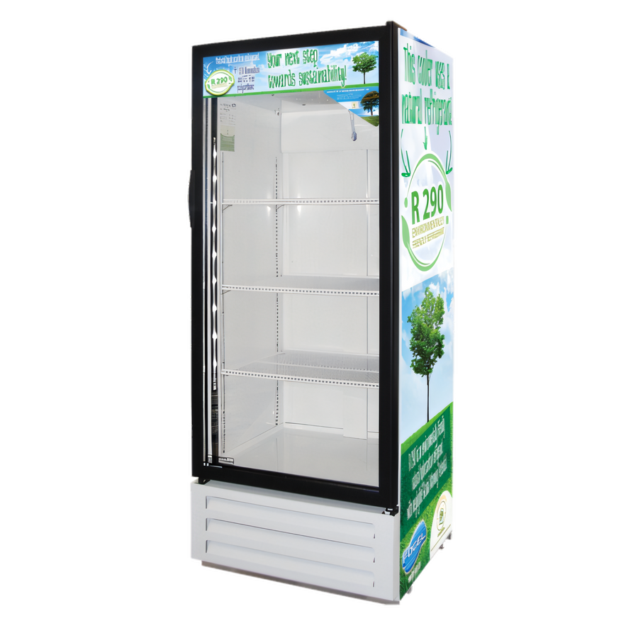 Product image #1 for Howard-McCray VR-12-HC-US Fogel, Glass Door Reach In, Refrigerator Glass Door Merchandisers