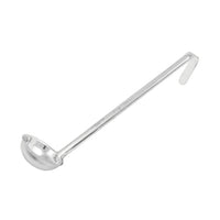Winco 2 oz. Stainless Steel One-Piece Ladle with 10-1/2-Inch Handle