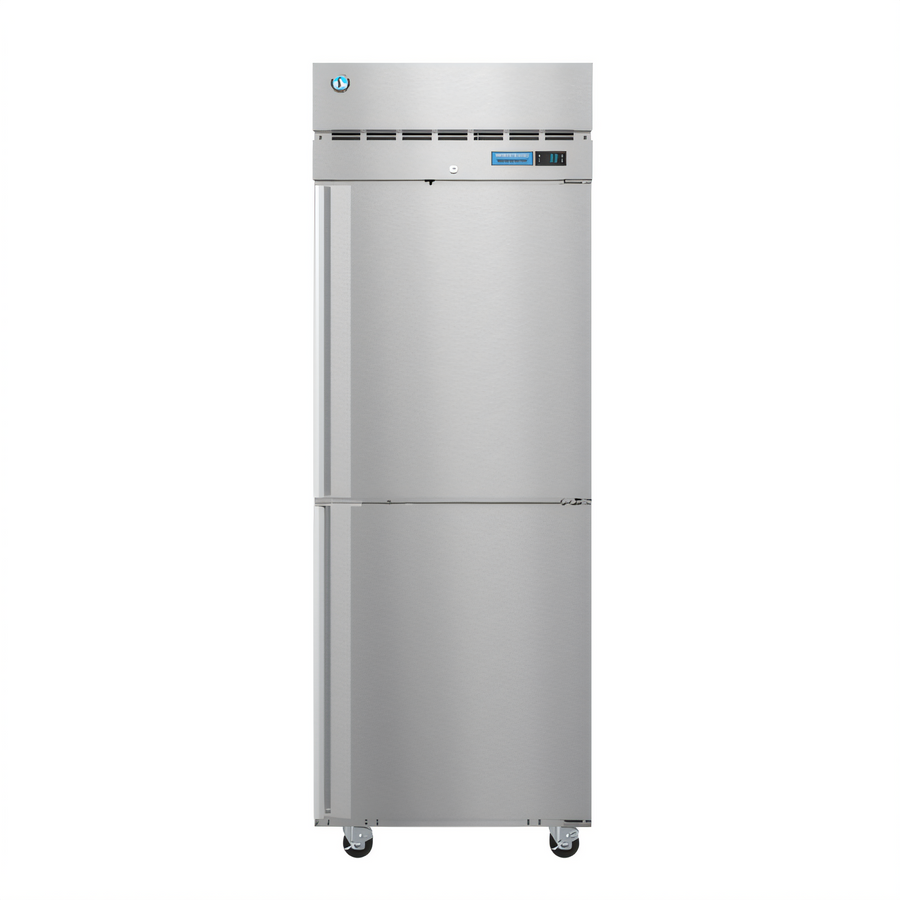 Product image #1 for Hoshizaki Steelheart One-Section Reach-In Refrigerator with Half-Height Solid Left-Hinged Doors, 23.1 Cu. Ft.