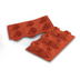 Thumbnail image #1 for Silikomart Siliconflex Mini Vertigo Flexible Silicone Baking Mold, 6-Cavity