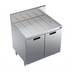 Thumbnail image #1 for Krowne Royal Series 30-Inch x 24-Inch Stainless Steel Underbar Drainboard Cabinet with 2 Locking Hinged Doors