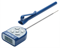 Winco Digital Waterproof Pocket Probe Thermometer, -40°F to 500°F, 1.5 mm Probe