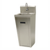 Thumbnail image #1 for Advance Tabco 7-PS-91 Pedestal-Mounted Hand Sink with Electronic Faucet and Basket Drain