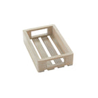 Thumbnail image #1 for American Metalcraft MWHS1 Rectangular Sun-Bleached Wooden Serving Crate, 10-1/8-Inch Long Case of 12