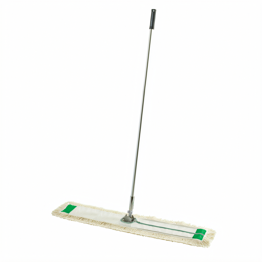Product image #1 for Winco 36-Inch Complete Dust Mop with 60-Inch Aluminum Handle